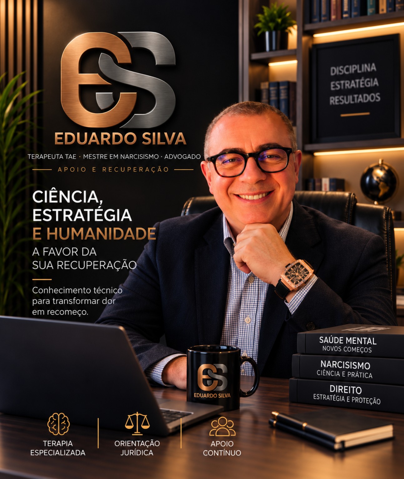 Eduardo Silva, terapeuta